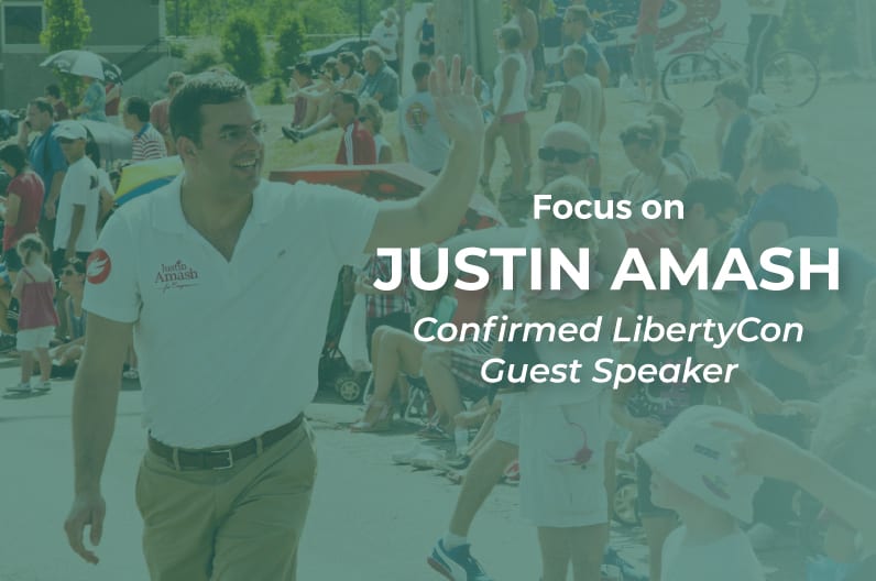 Focus on Justin Amash: Confirmed LibertyCon Guest Speaker