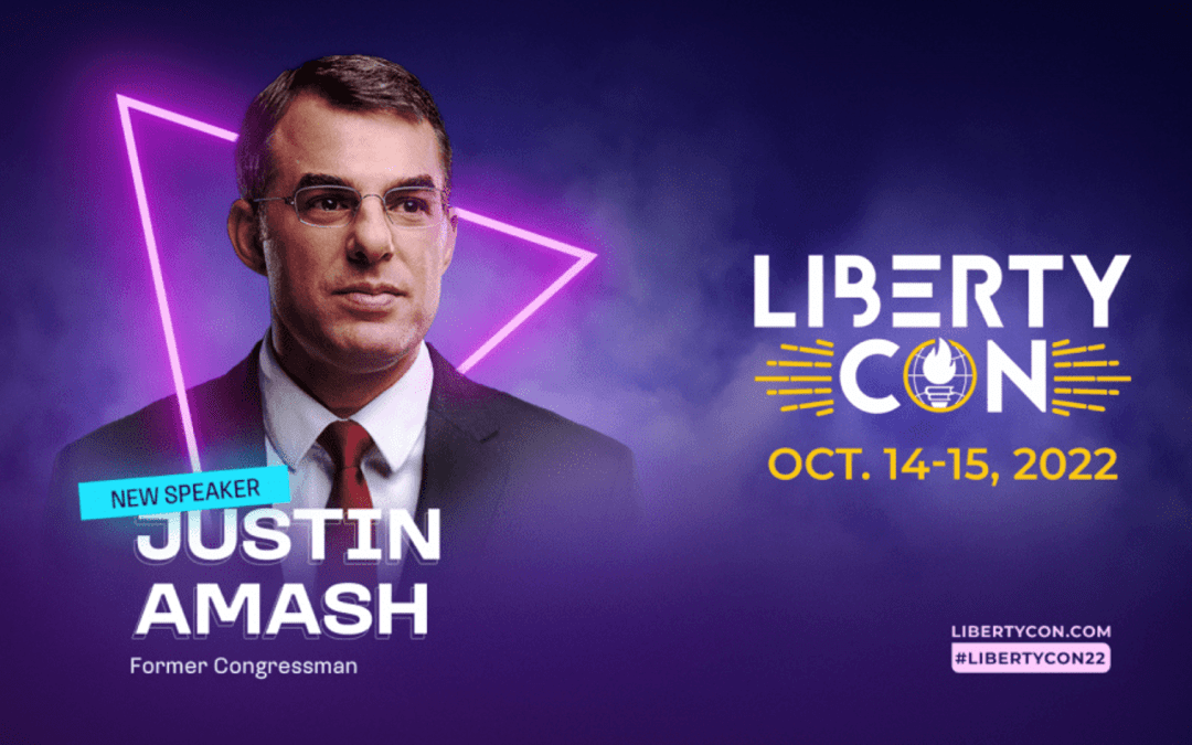Justin Amash to feature at LibertyCon International